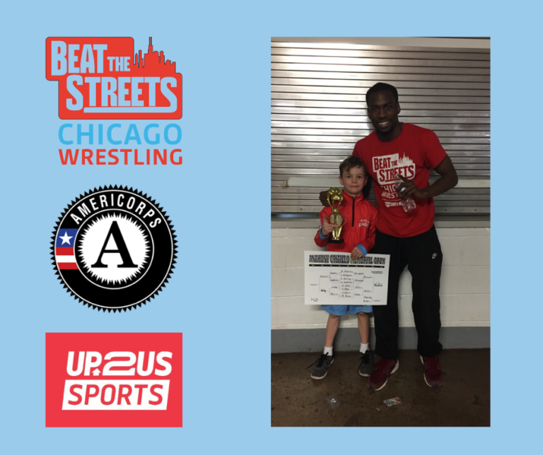 Americorps Up2Us coaches at Beat the Streets Chicago