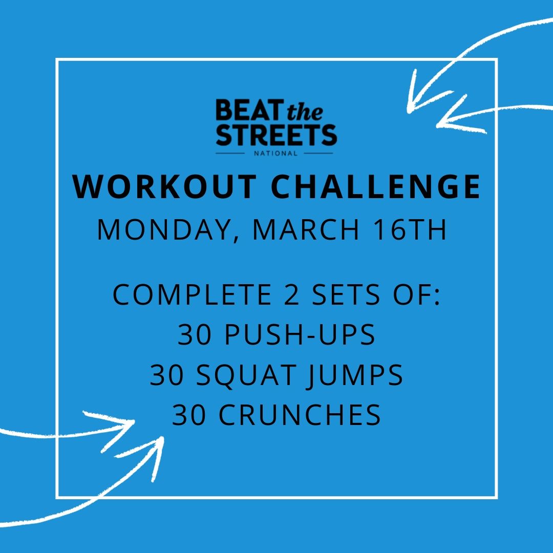 Workout Challenge Monday, March 16th